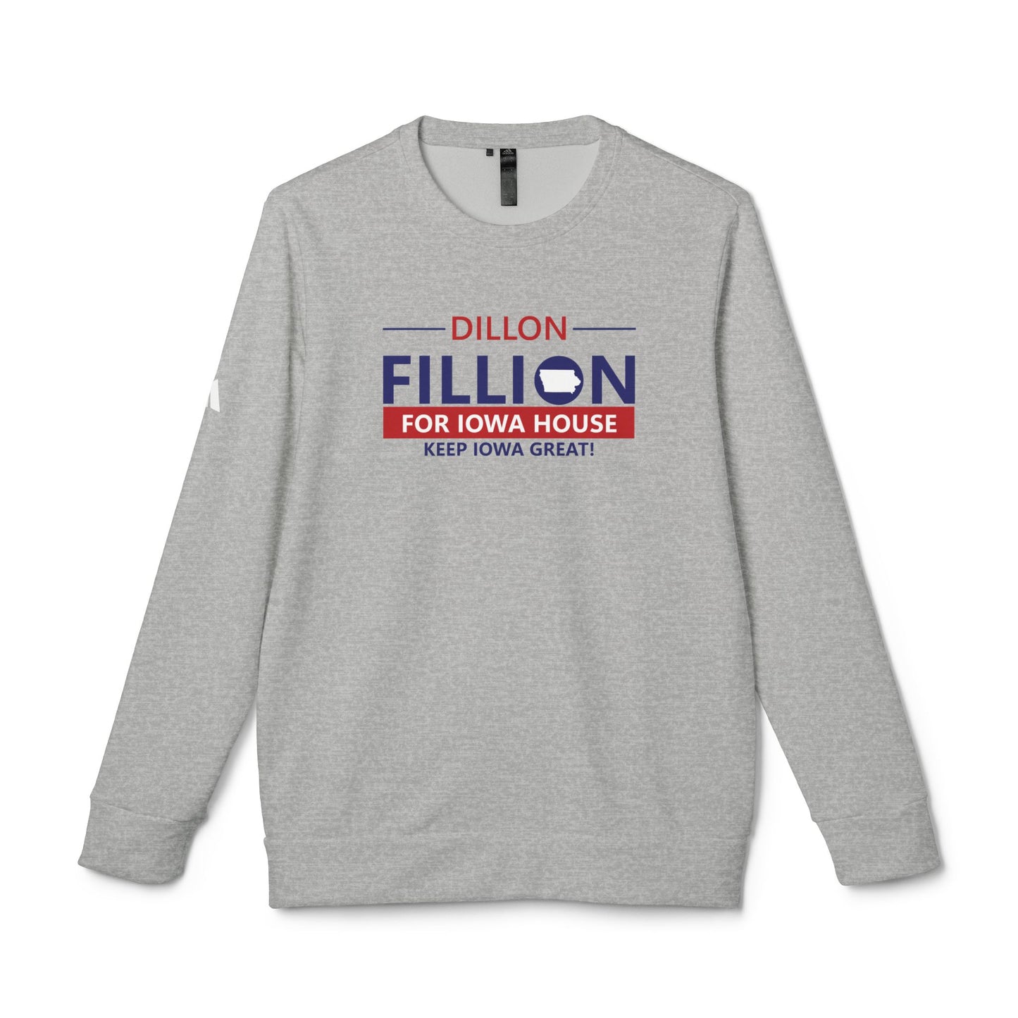 Fillion adidas Unisex Fleece Crewneck Sweatshirt