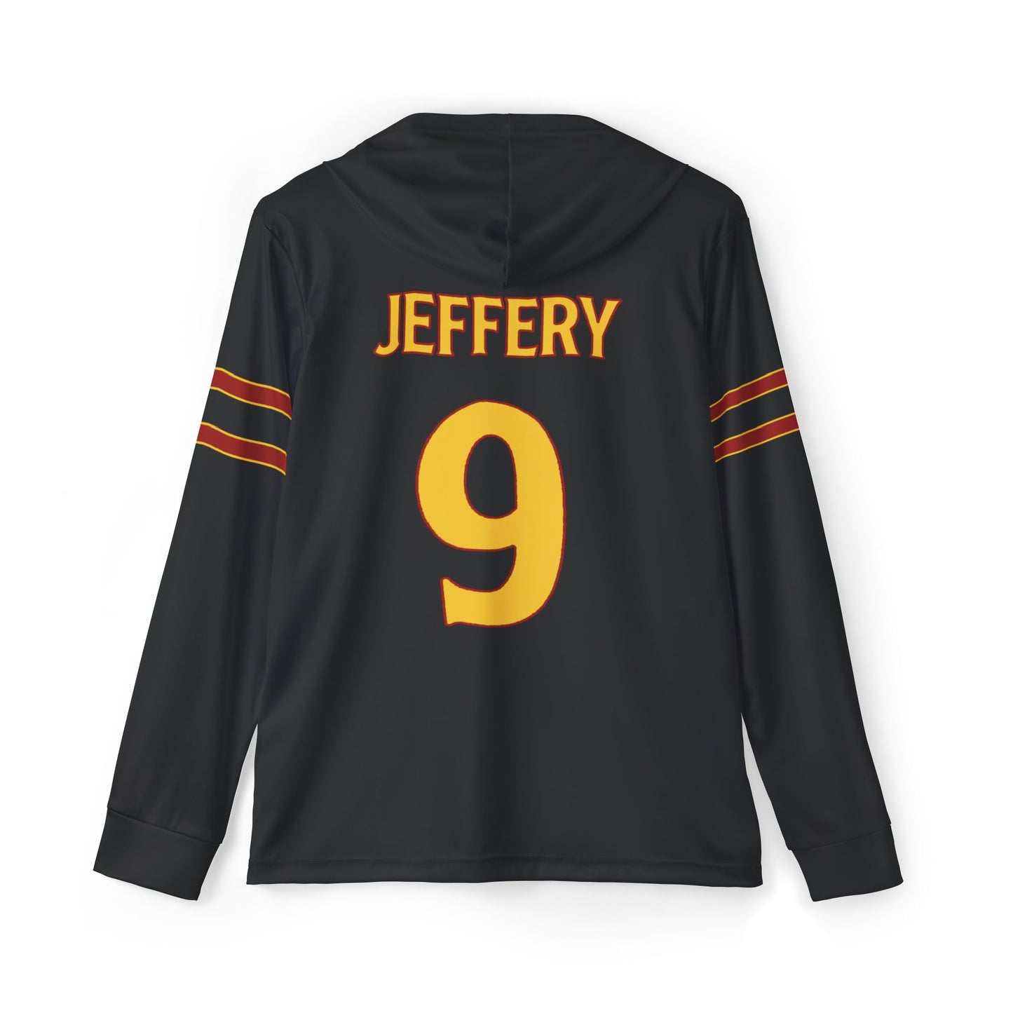 Hellfish Men's Sports Warmup Hoodie (Black)- Jeffery 9