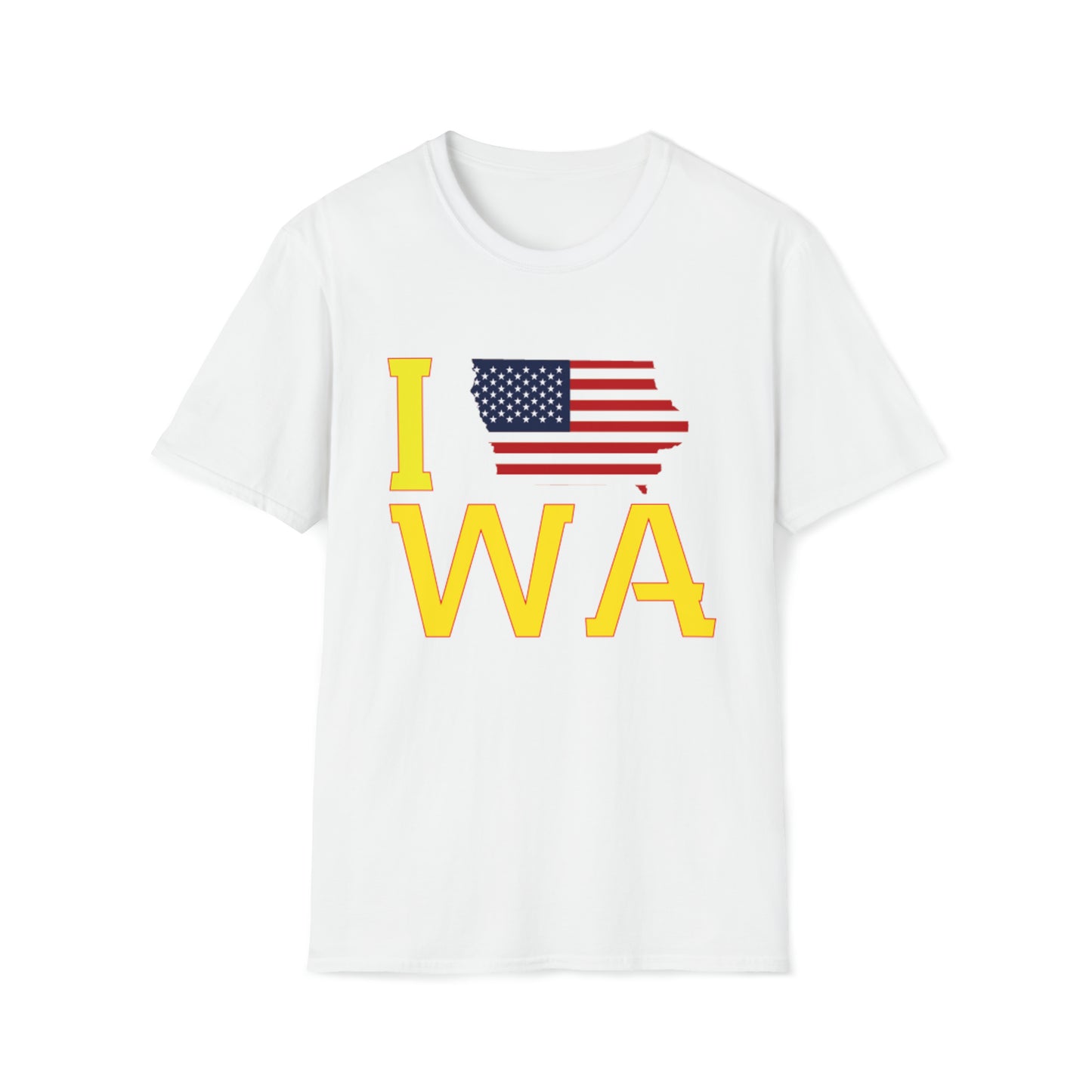 Iowa Patriotic Softstyle T-Shirt