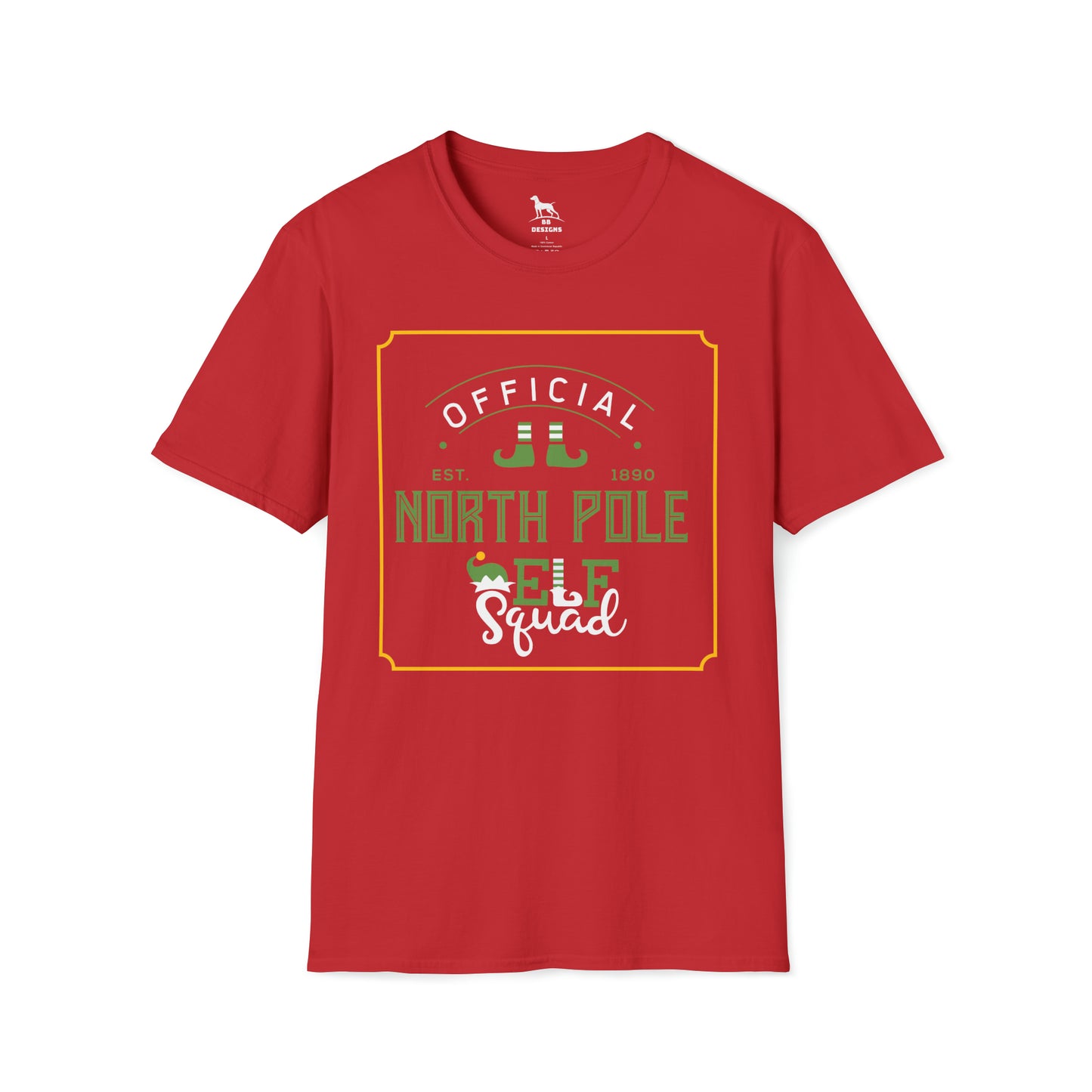 Official North Pole Elf Squad Softstyle T-Shirt