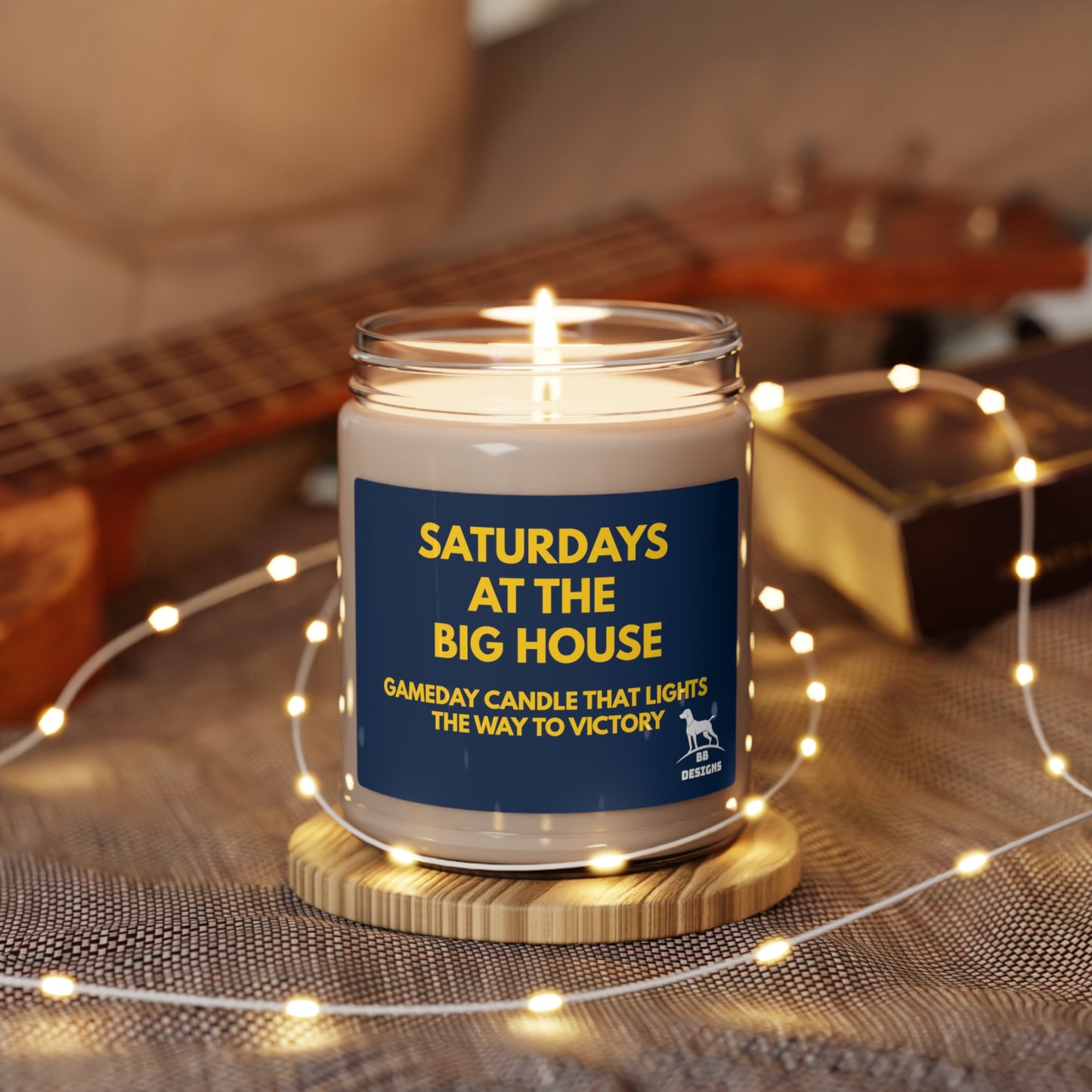 Saturdays at the Big House Scented Soy Candle, 9oz