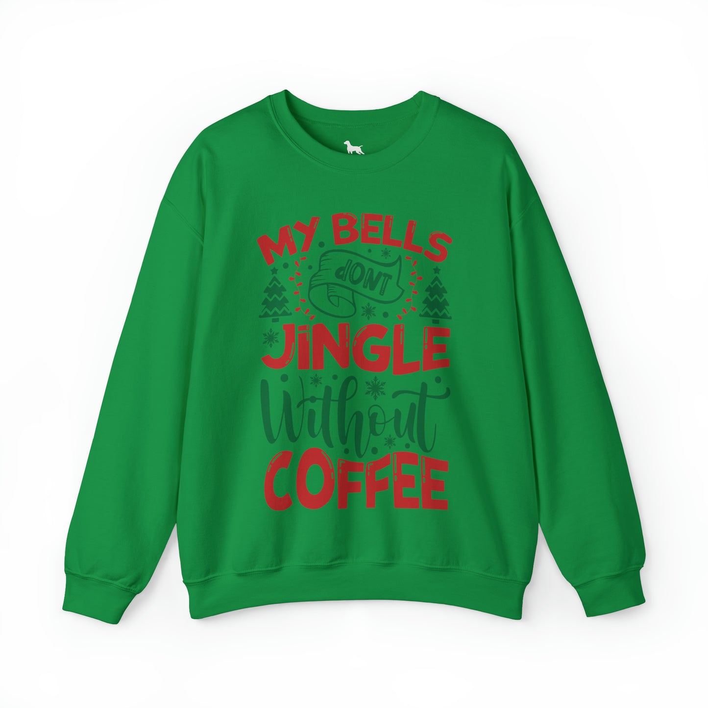 My Bells Don't Jingle Without Coffee Heavy Blend™ Crewneck Sweatshirt