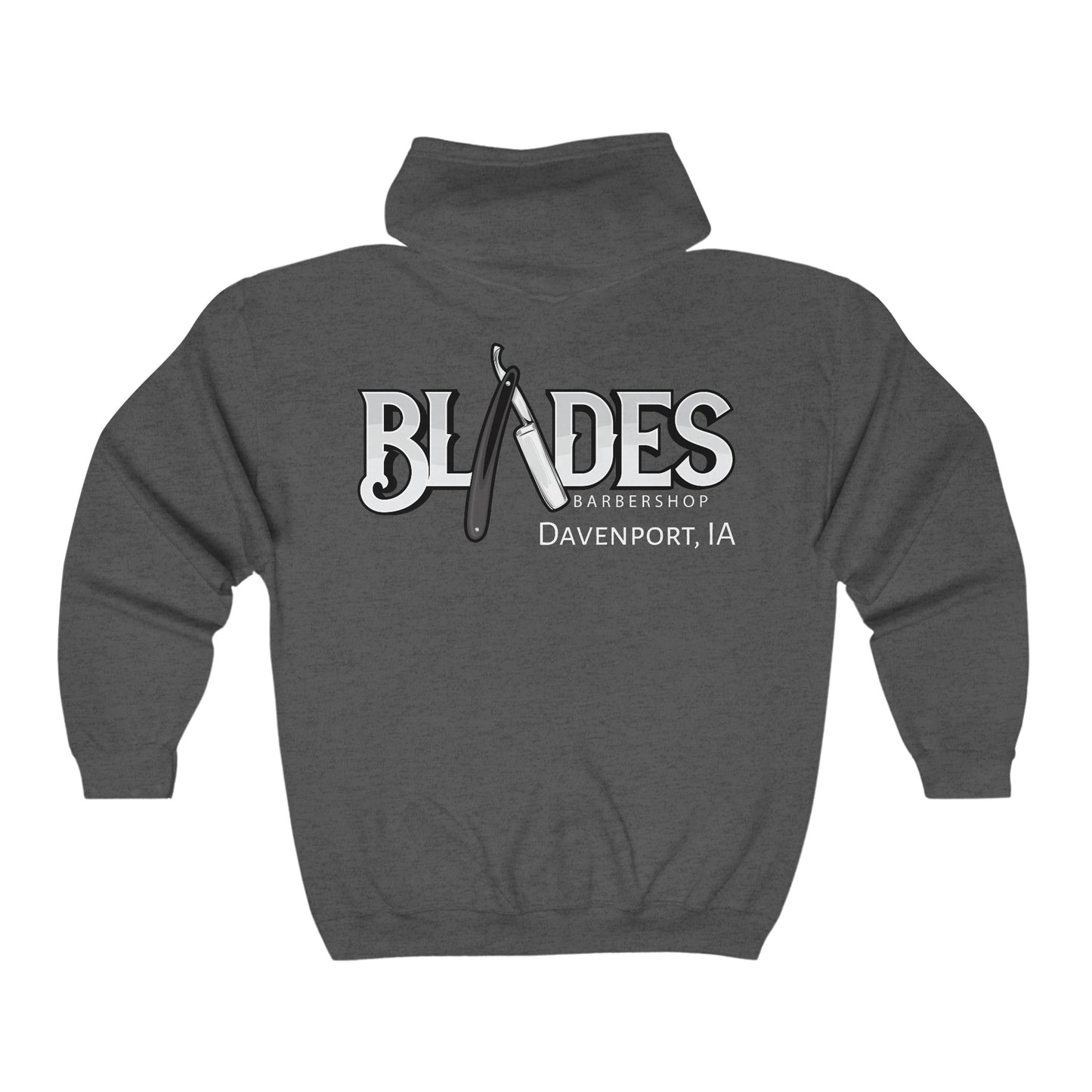 Blades Heavy Blend™ Full Zip Hooded Sweatshirt