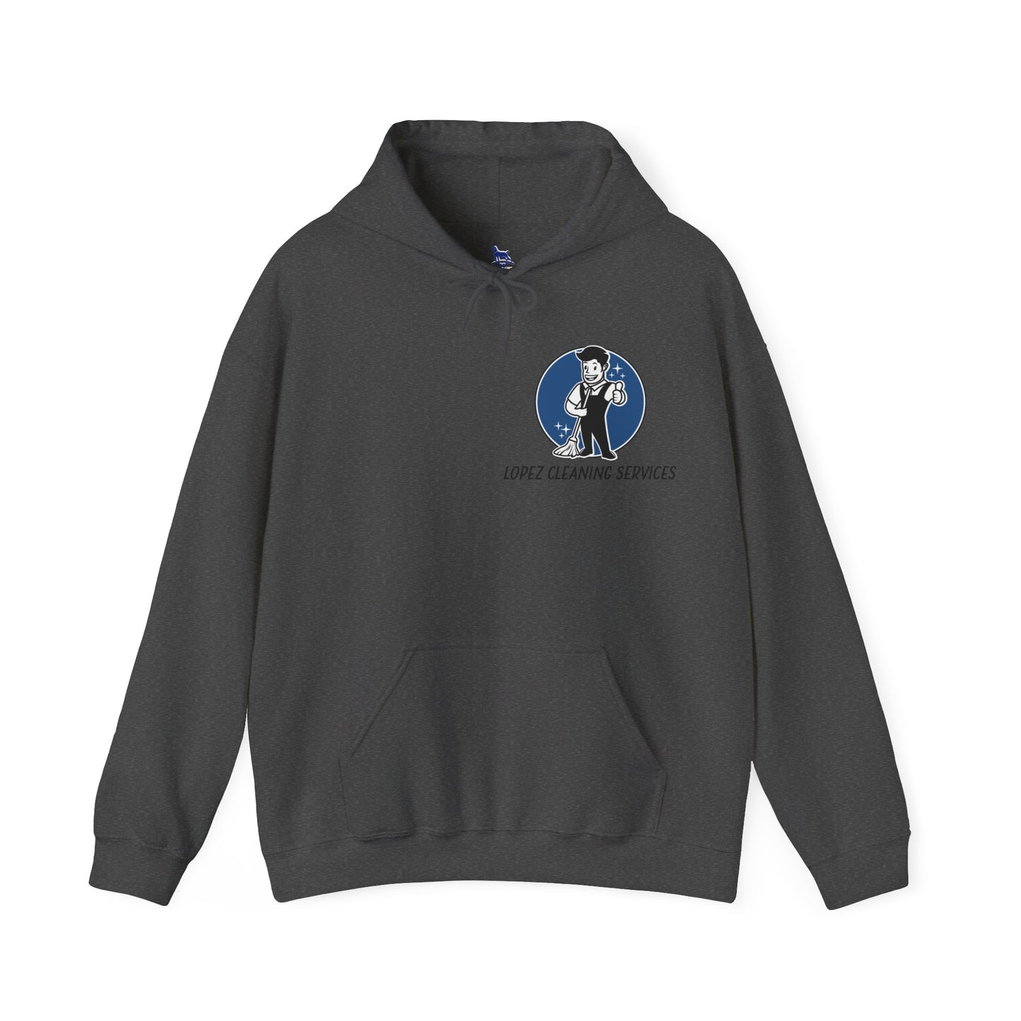 Lopez Cleaning Services Heavy Blend™ Hooded Sweatshirt