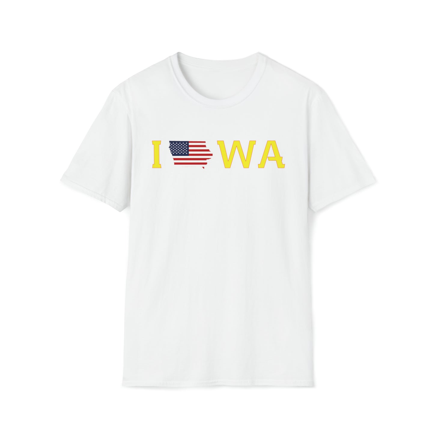 Iowa Patriotic Softstyle T-Shirt