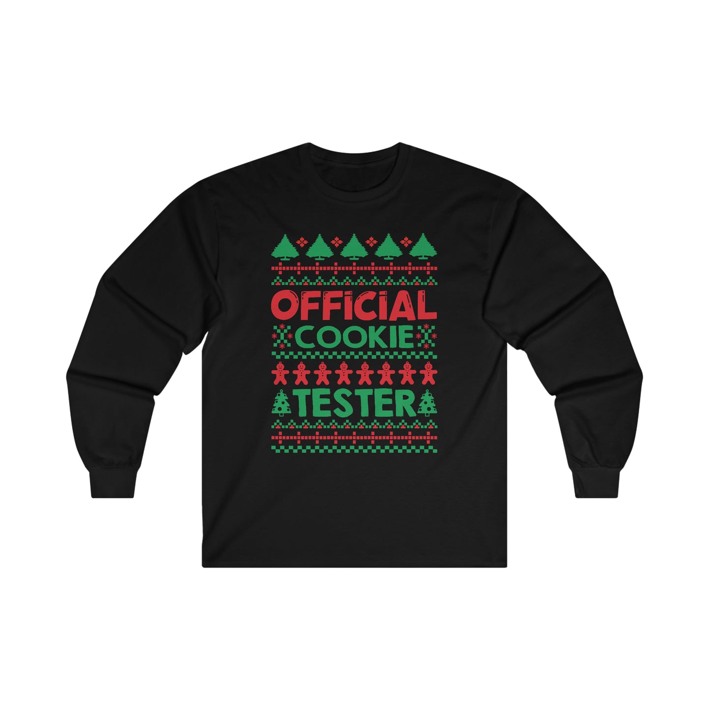 Official Cookie Tester Long Sleeve Tee
