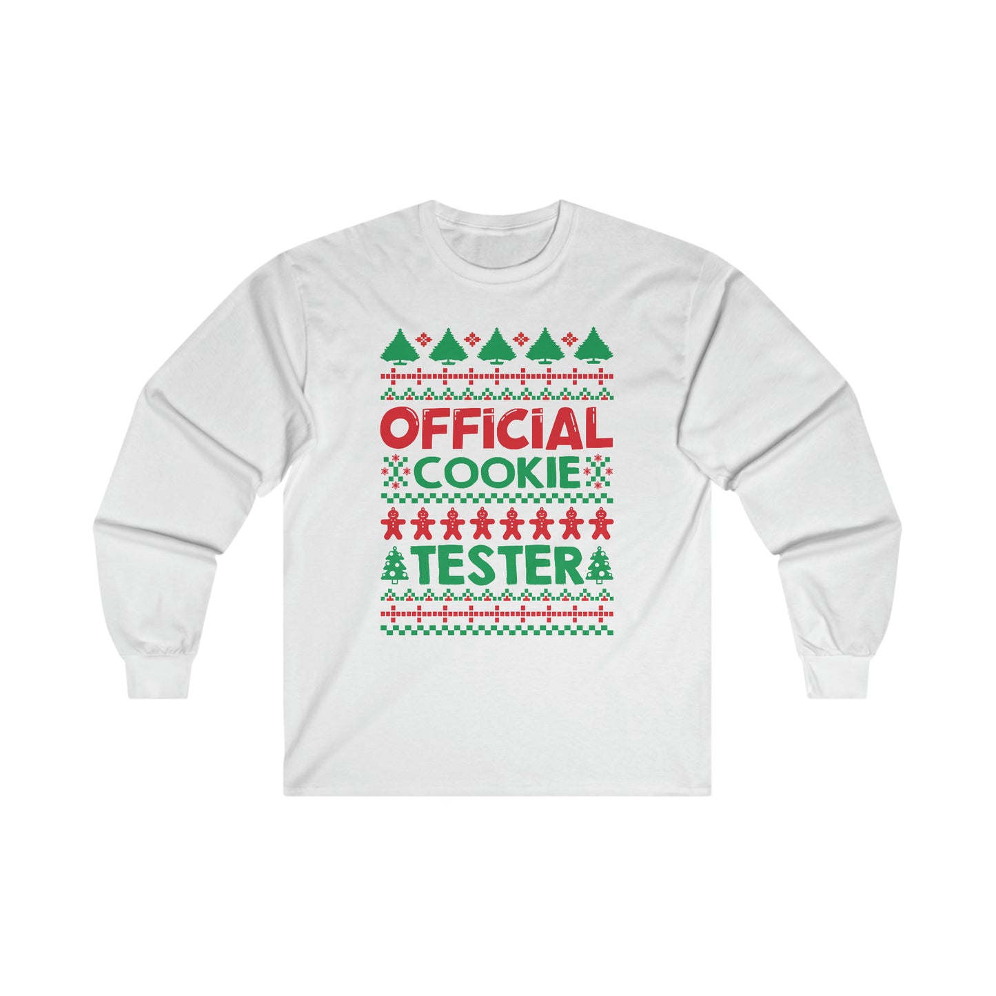 Official Cookie Tester Long Sleeve Tee