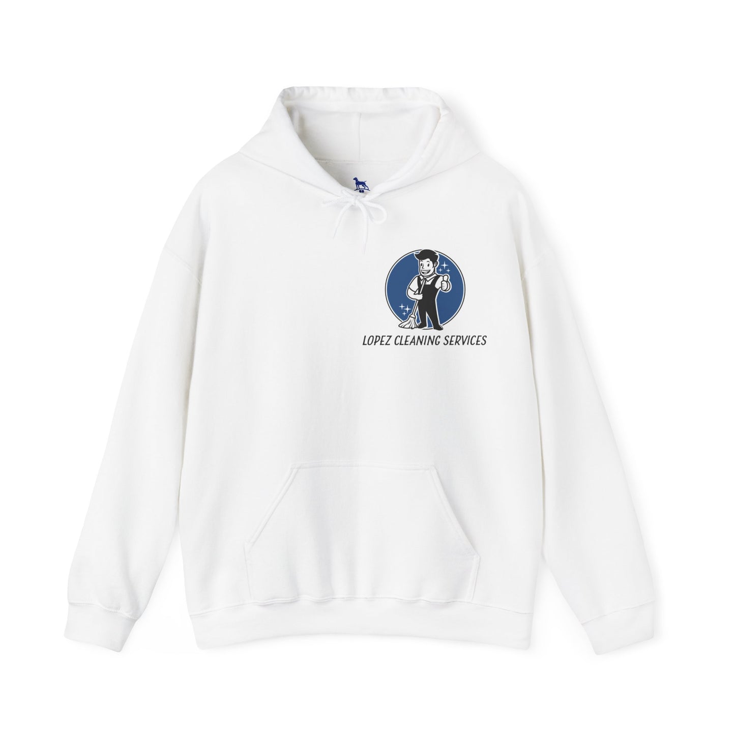 Lopez Cleaning Services Heavy Blend™ Hooded Sweatshirt
