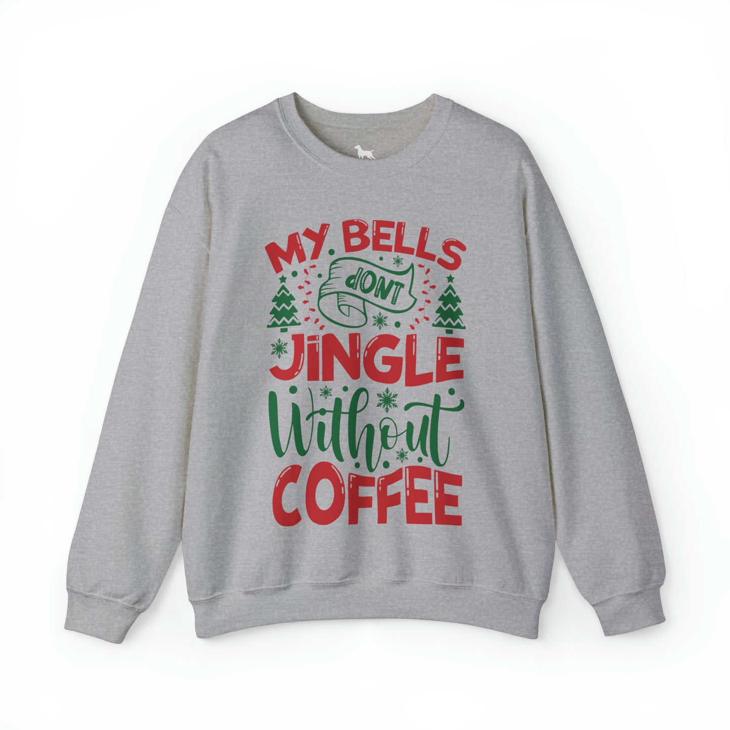 My Bells Don't Jingle Without Coffee Heavy Blend™ Crewneck Sweatshirt
