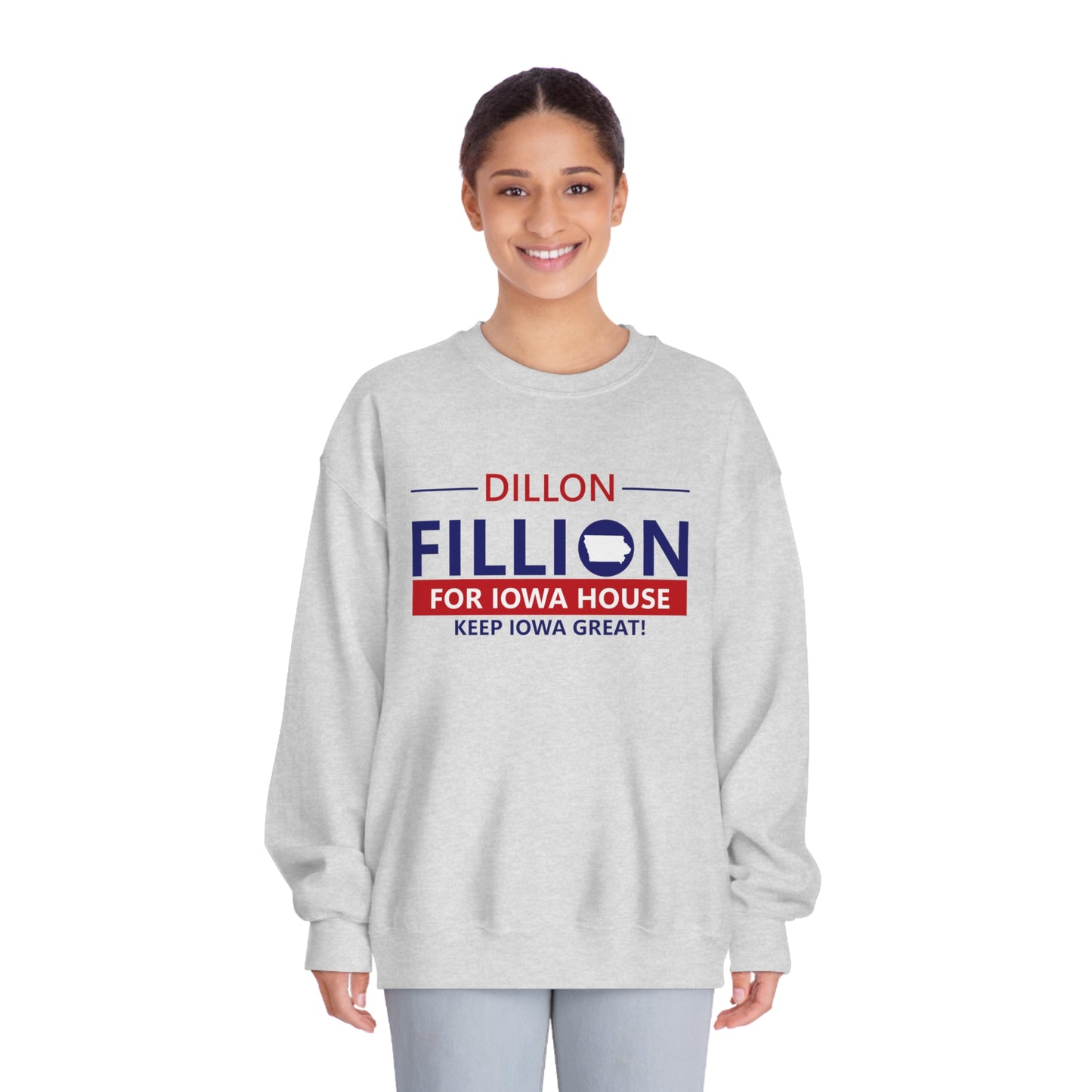 Fillion Unisex DryBlend® Crewneck Sweatshirt