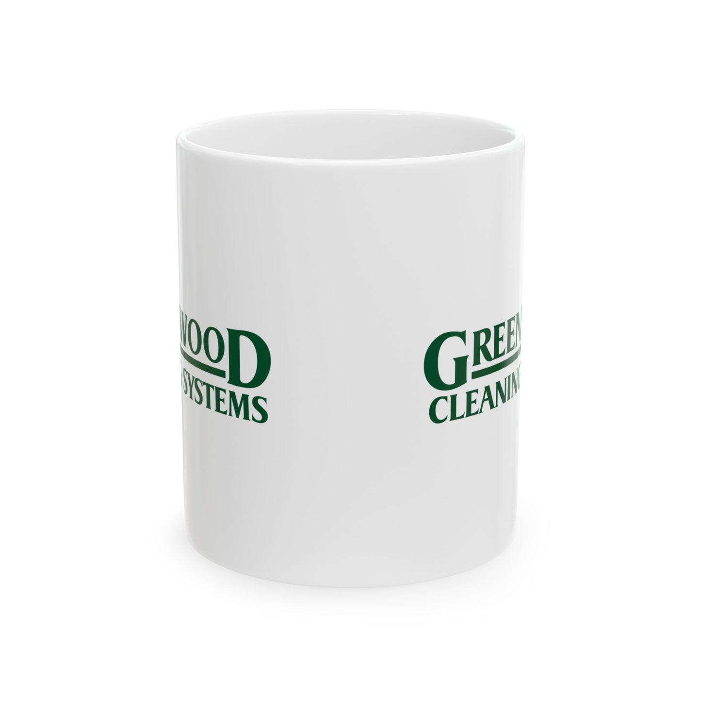 Greenwood Cleaning Systems Ceramic Mug, (11oz, 15oz)