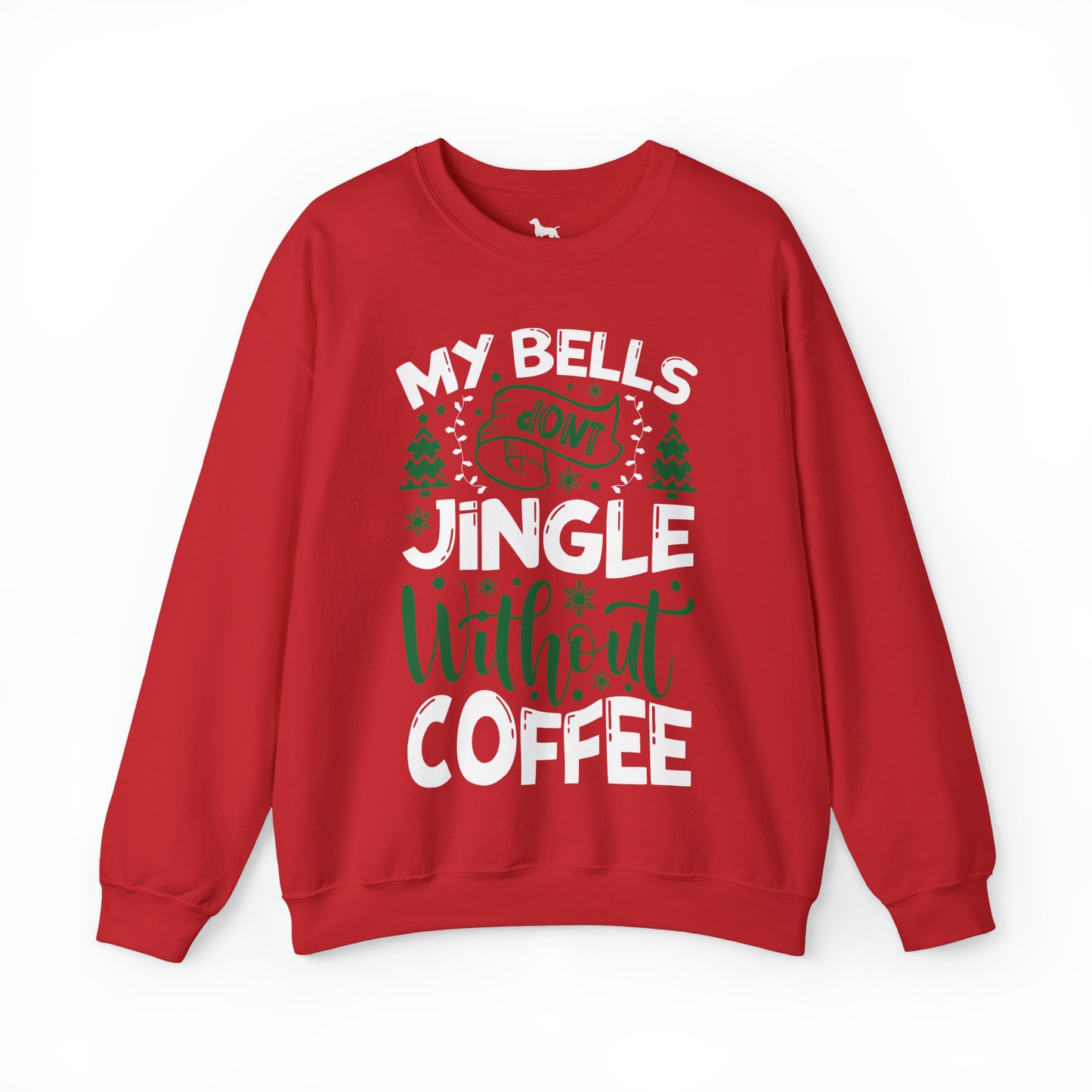 My Bells Don't Jingle Without Coffee Heavy Blend™ Crewneck Sweatshirt