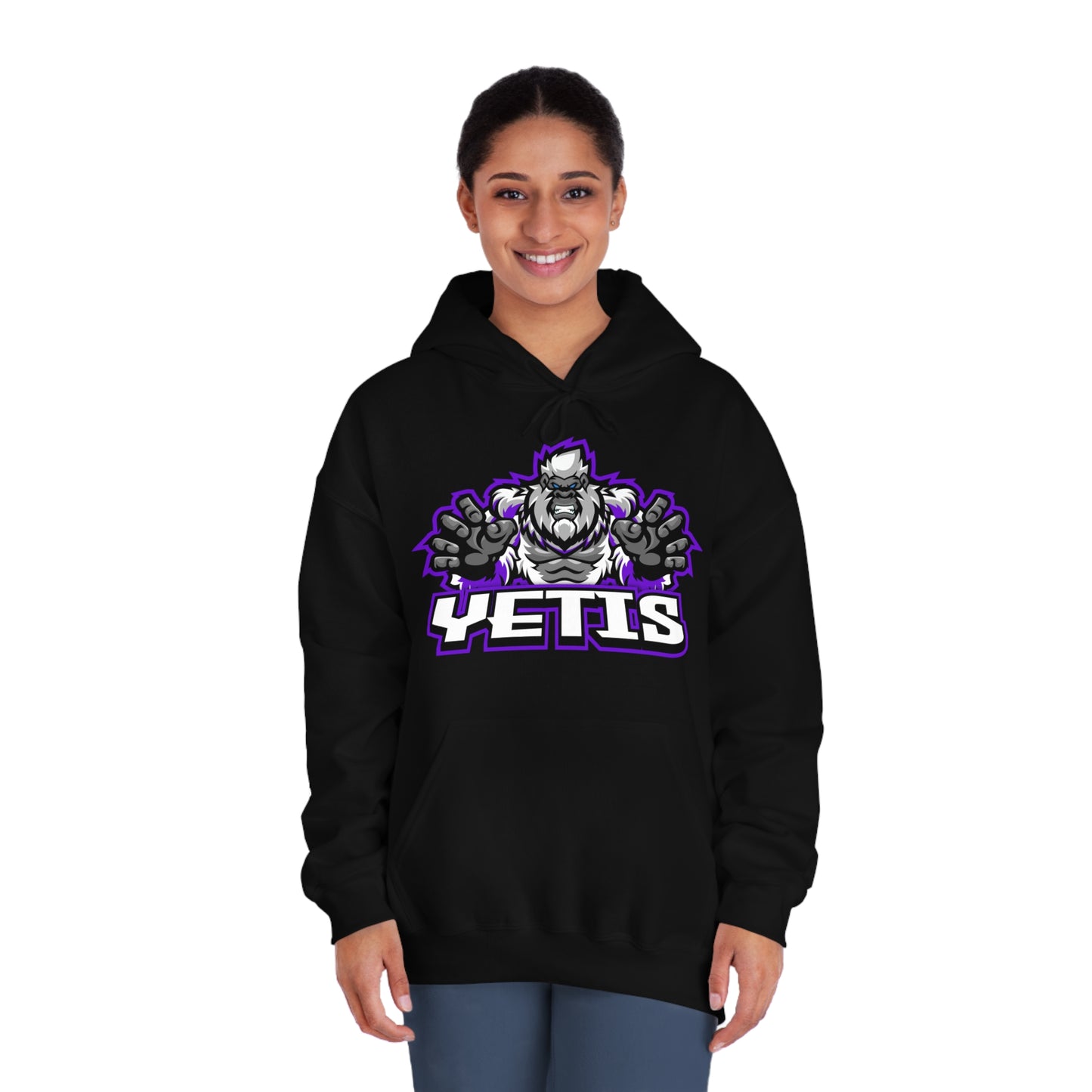 Yetis Logo Unisex DryBlend® Hooded Sweatshirt