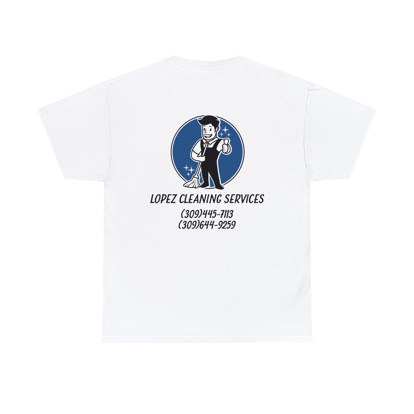 Lopez Cleaning Services Heavy Cotton Tee