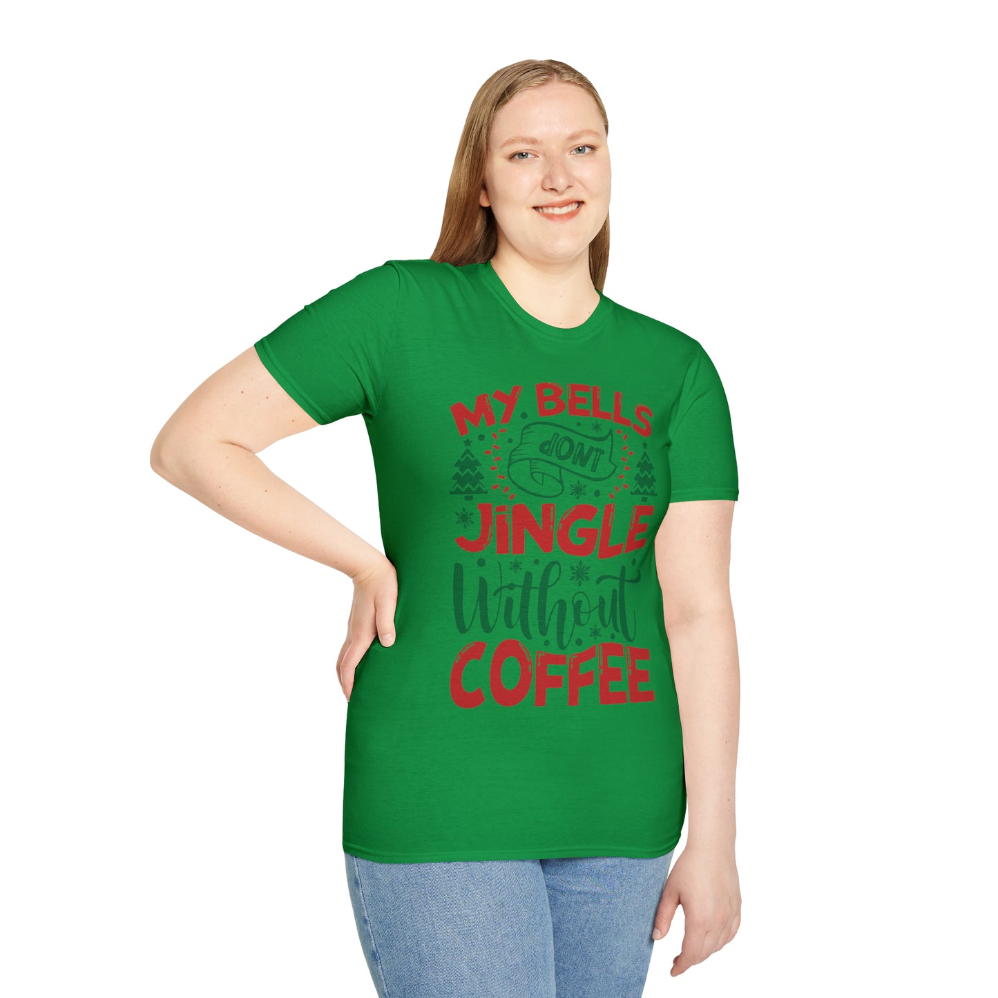 My Bells Don't Jingle Without Coffee Softstyle T-Shirt