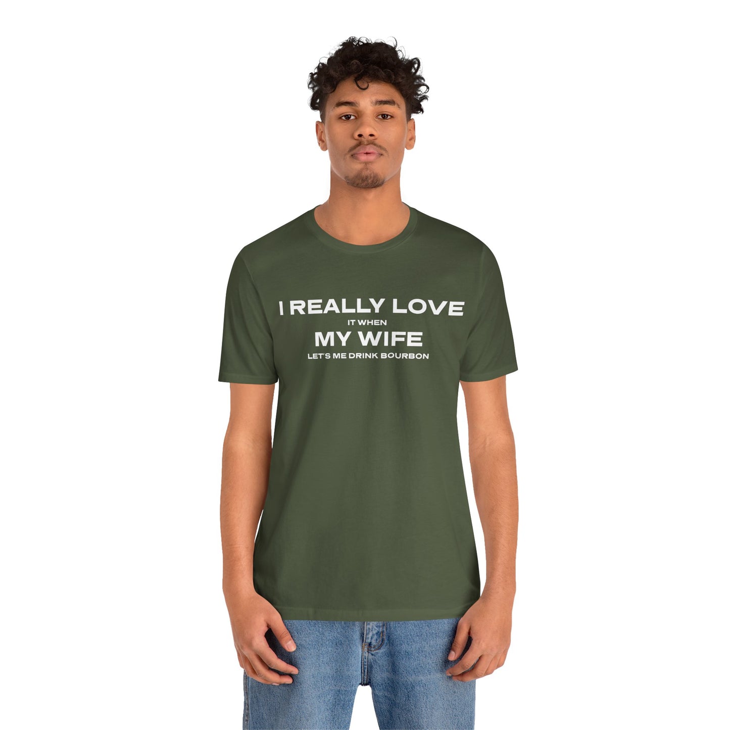 I Really Love My Wife Short Sleeve Tee
