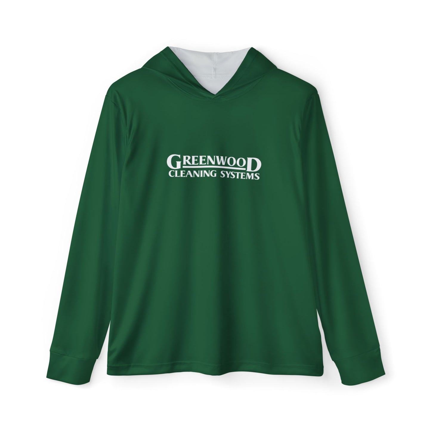 Greenwood Cleaning Systems UPF+50 Performance Hoodie (Dark Green)