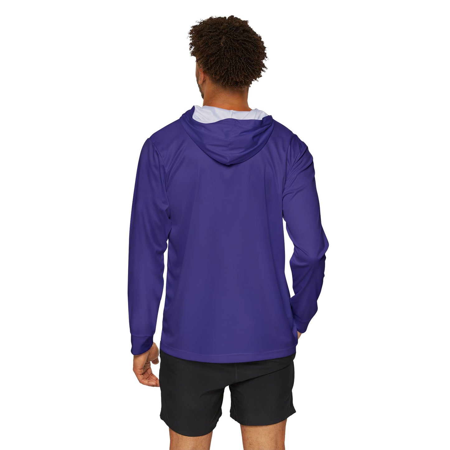 Mighty Deks Men's Sports Warmup Hoodie (Purple)