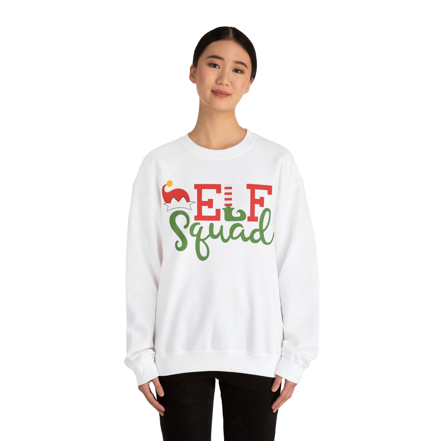 Elf Squad Heavy Blend™ Crewneck Sweatshirt