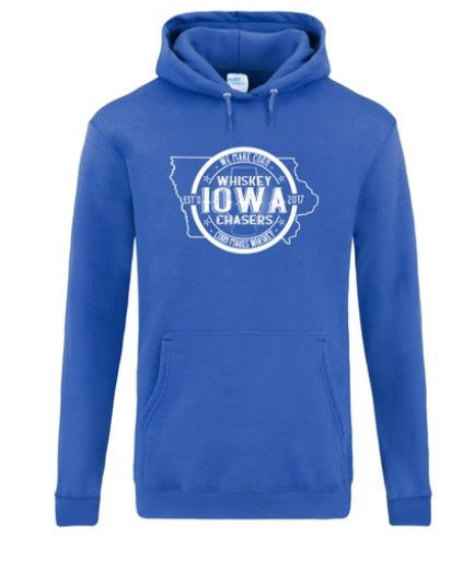 Iowa Whiskey Chasers Hoodie Tall Sizes