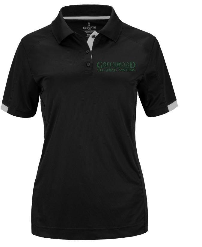 Greenwood Cleaning Systems Elevate Women's Kiso Polo Shirt