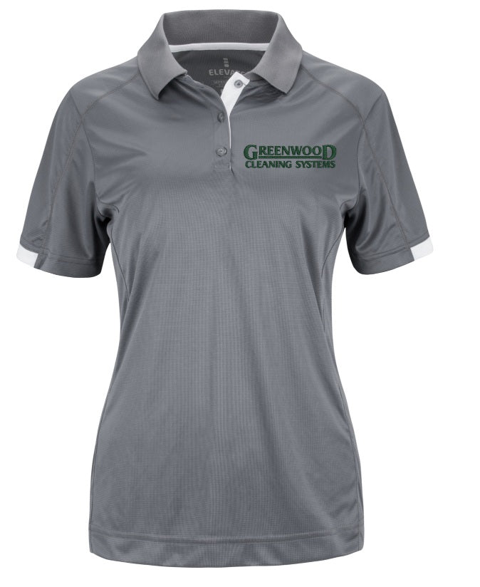 Greenwood Cleaning Systems Elevate Women's Kiso Polo Shirt