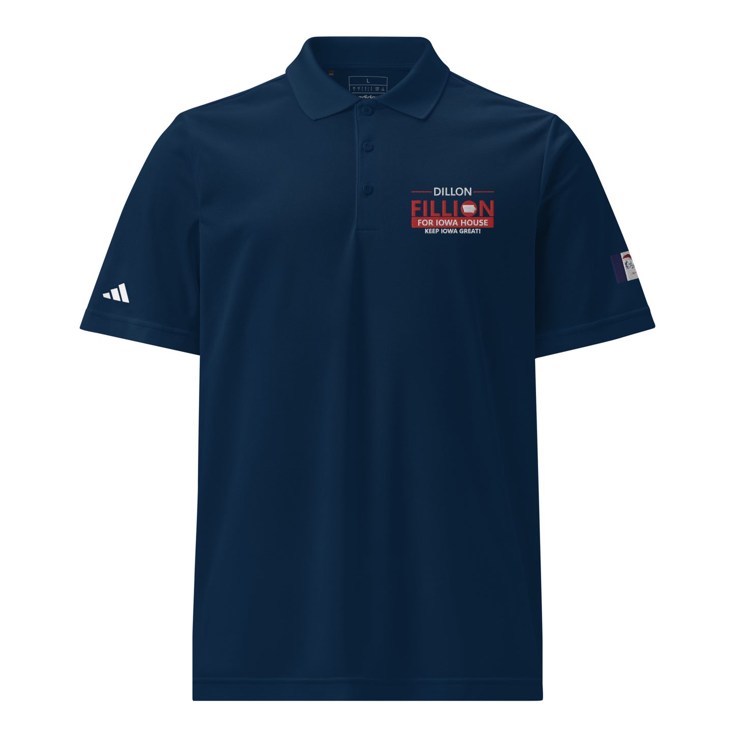 Fillion (blue) adidas sport polo