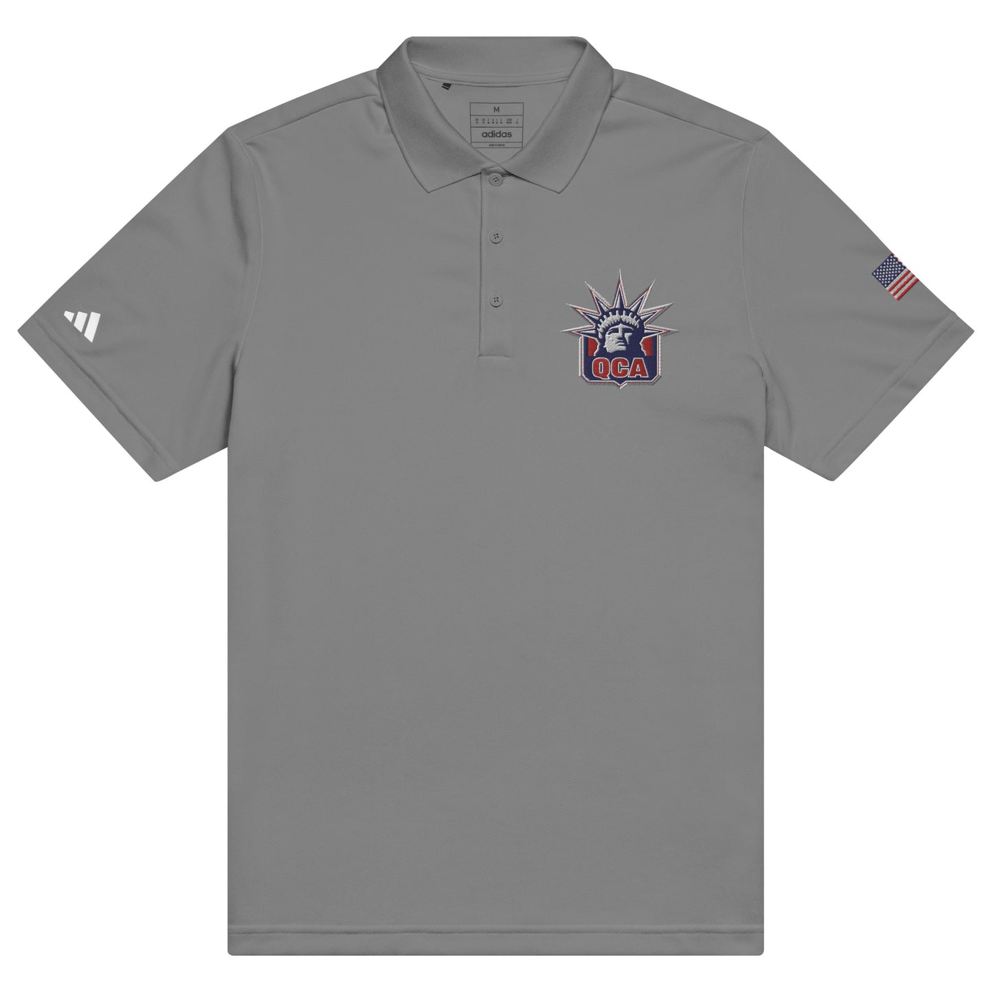 QCA adidas sport polo