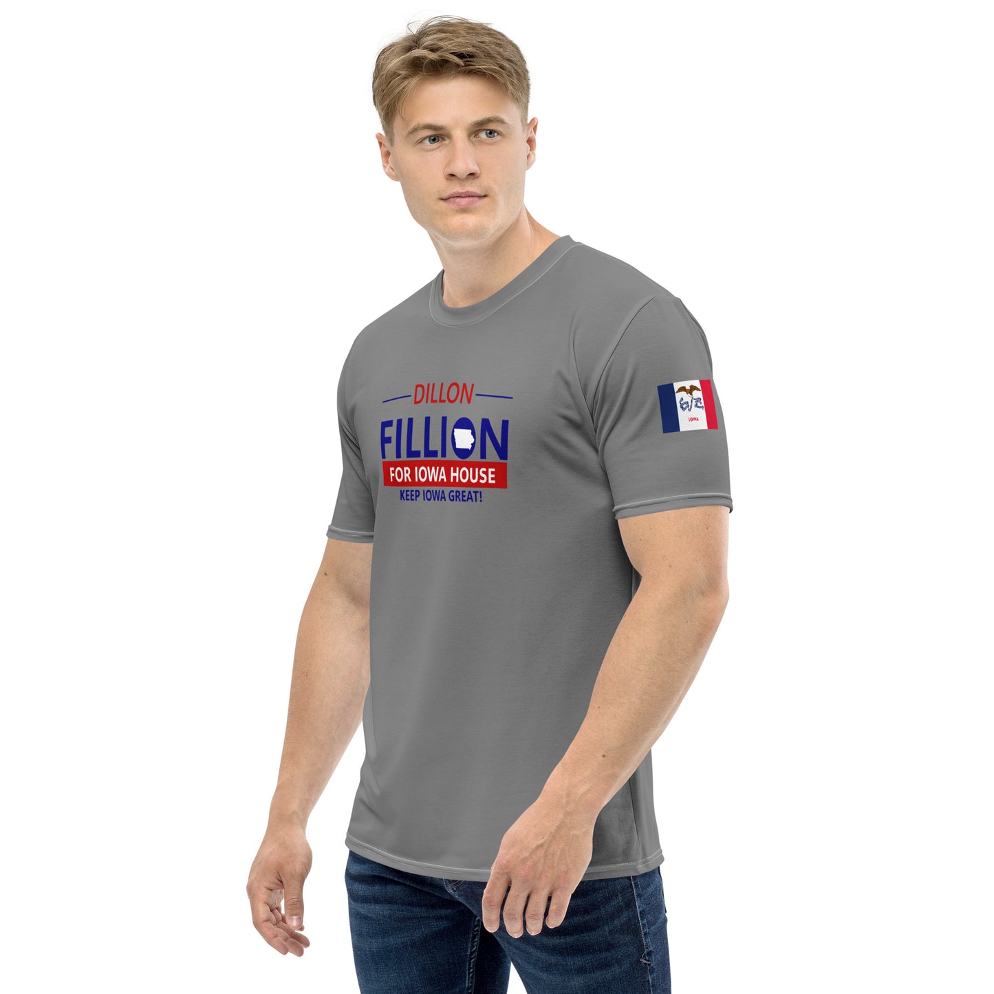 Fillion (Gray) Men's t-shirt