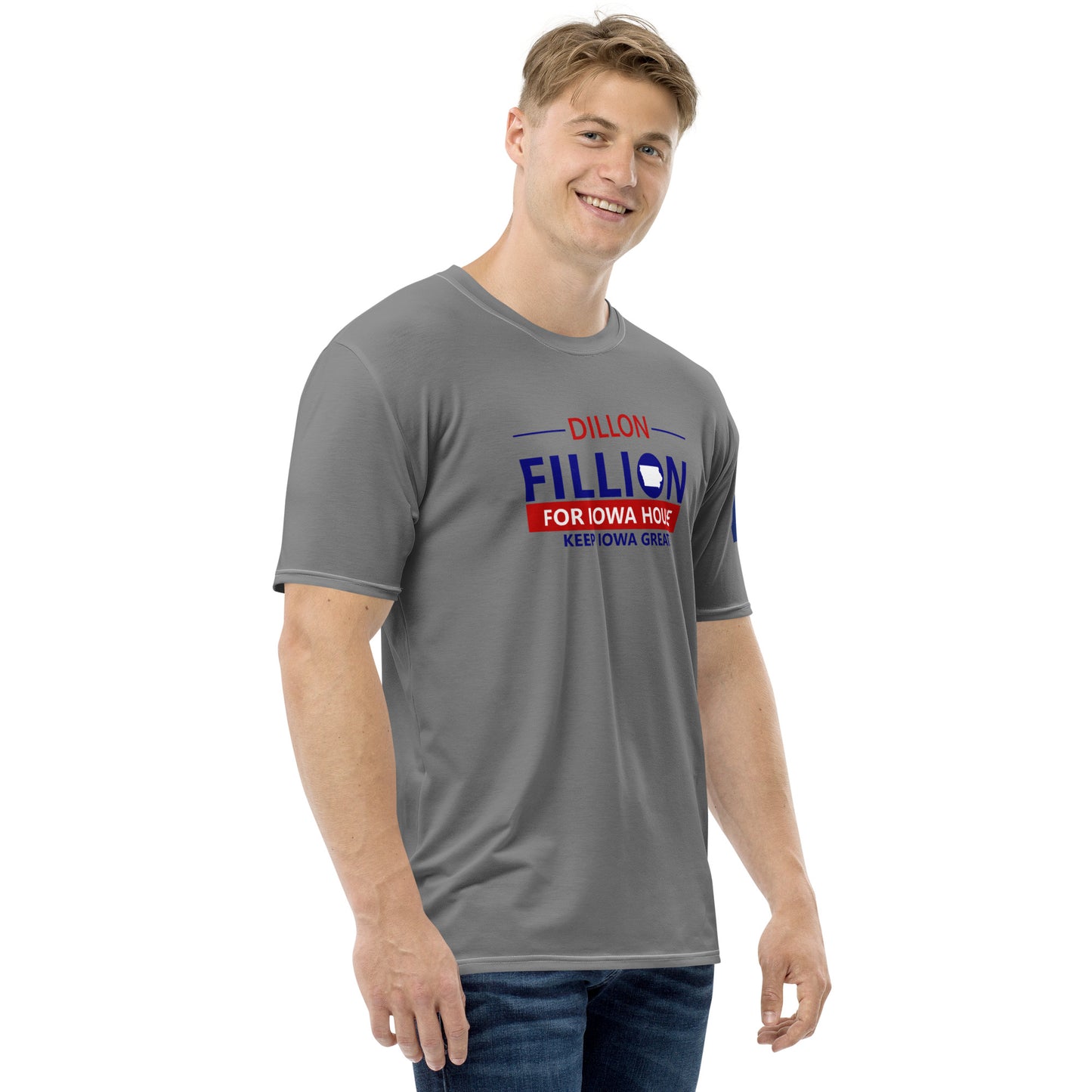 Fillion (Gray) Men's t-shirt