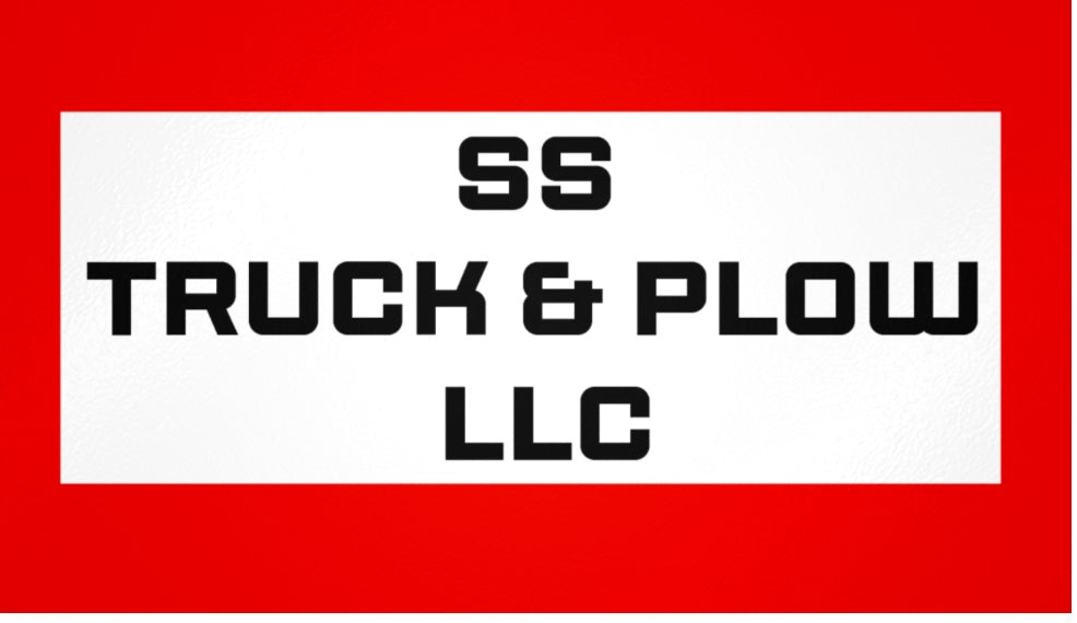 SS Truck & Plow Business Cards