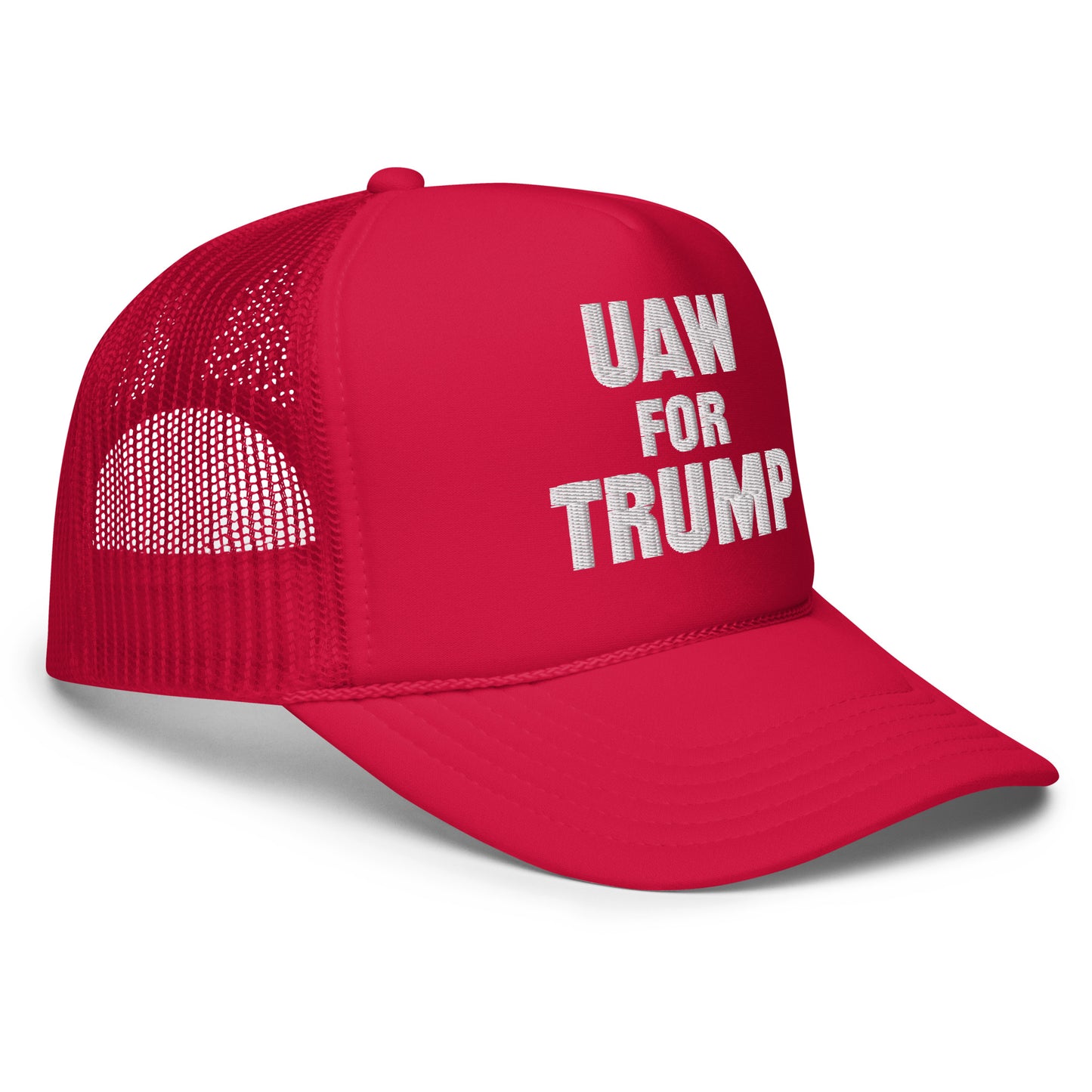 UAW for Trump Foam trucker hat