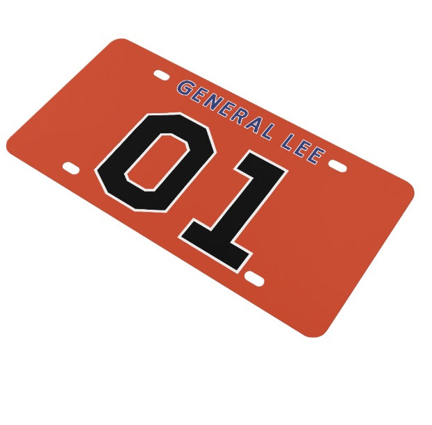 Novelty General Lee 01 License Plate