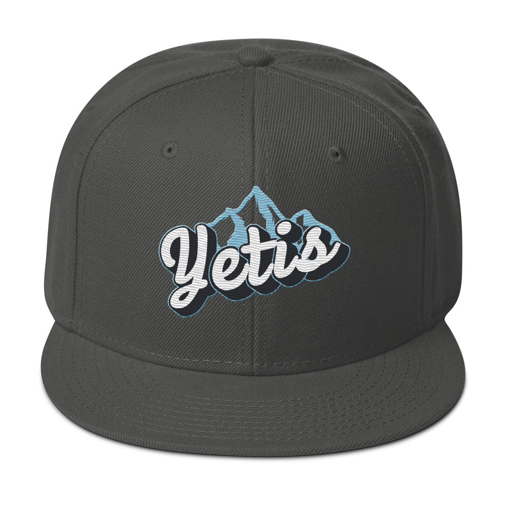 Yetis Mountain Snapback Hat