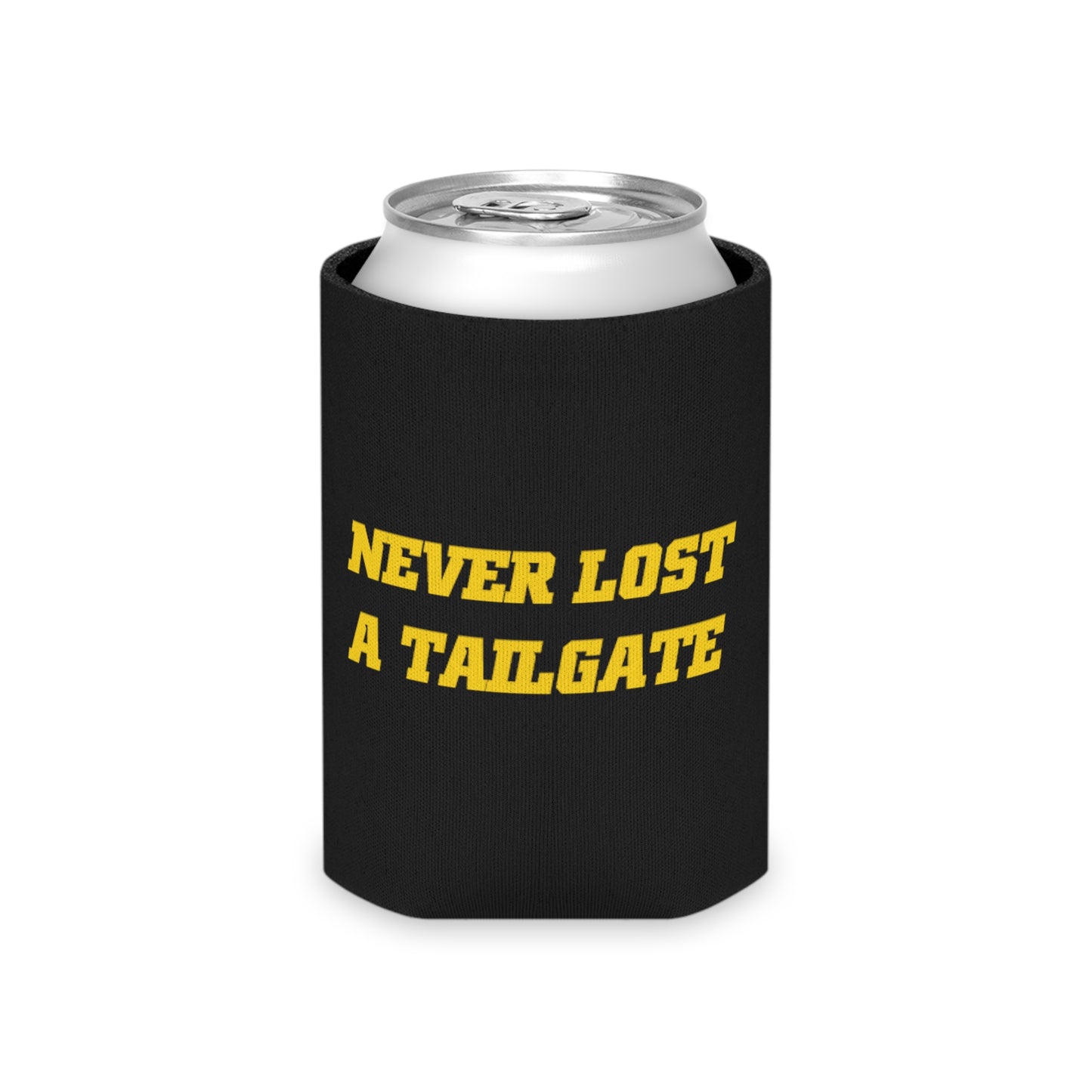 Patriotic Iowa Never Lost a Tailgate Can Cooler