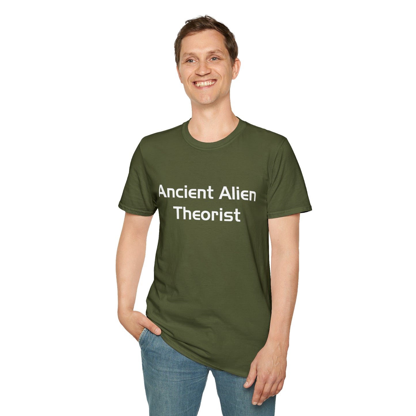 Ancient Alien Theorist Softstyle T-Shirt