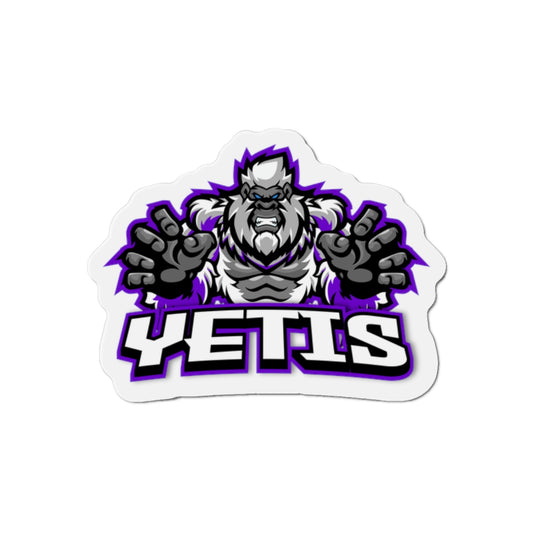 Yeti Logo Die-Cut Magnets