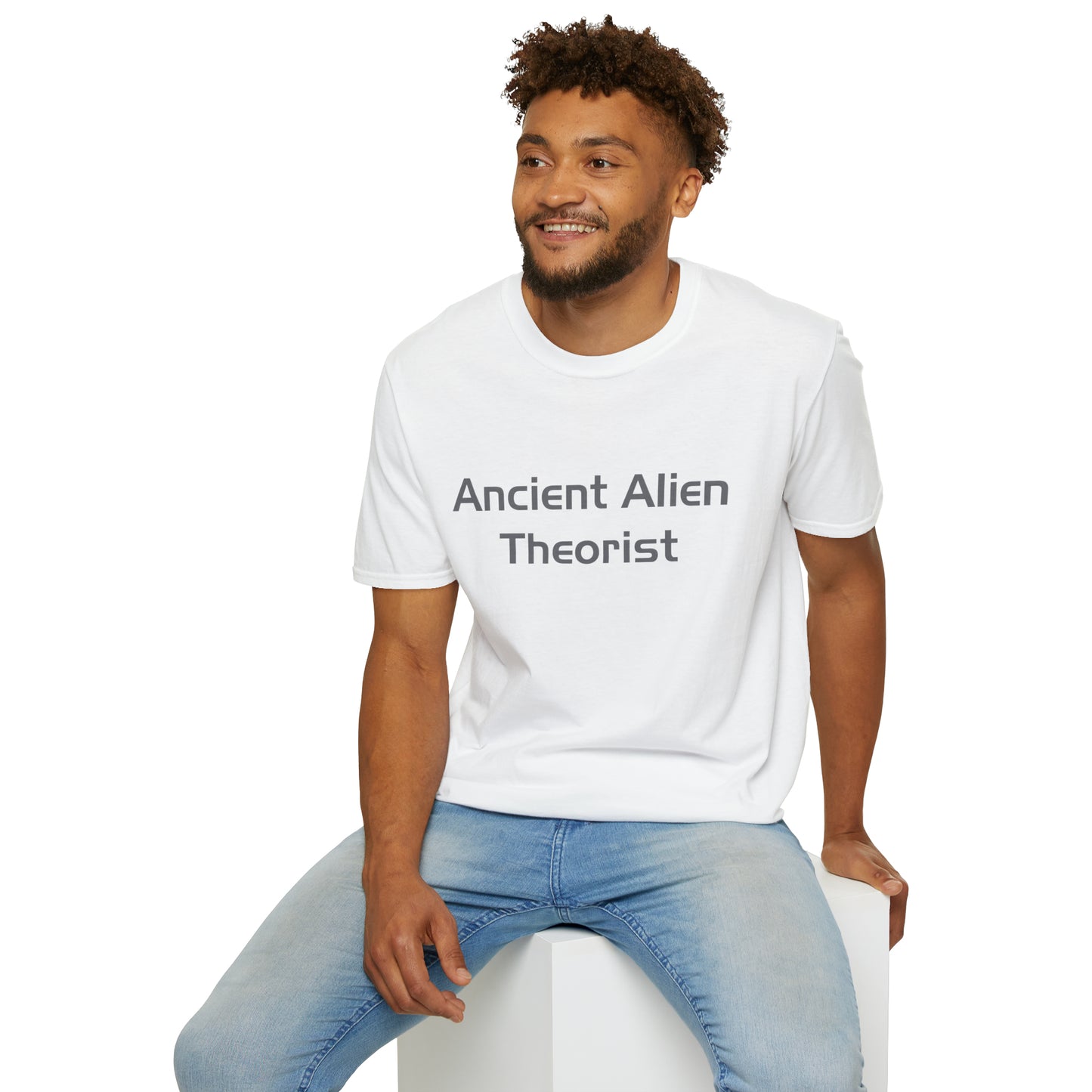 Ancient Alien Theorist Softstyle T-Shirt