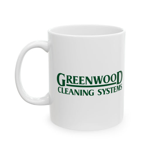 Greenwood Cleaning Systems Ceramic Mug, (11oz, 15oz)