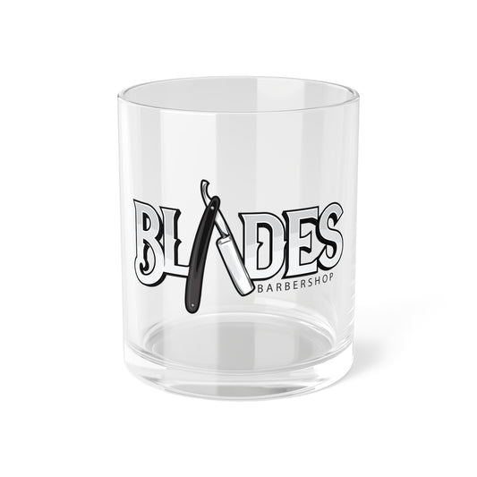 Blades Barbershop Bar Glass