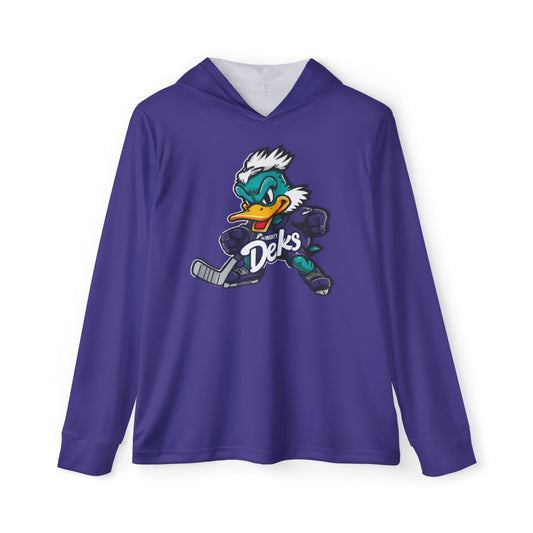 Mighty Deks Men's Sports Warmup Hoodie (Purple)- Schlemme 27