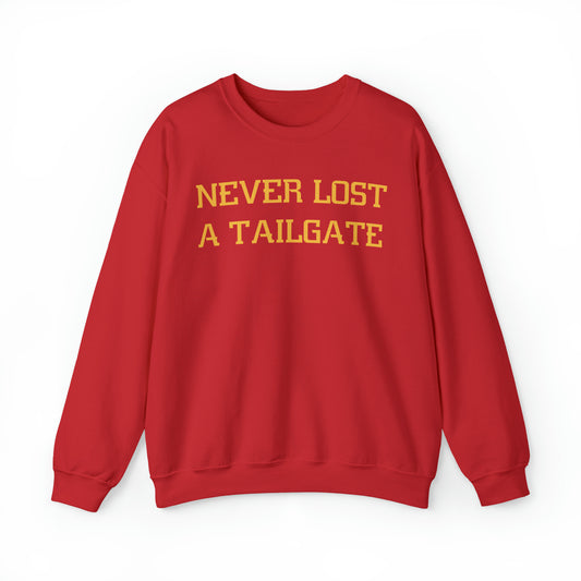 Never Lost a Tailgate Crewneck Sweatshirt