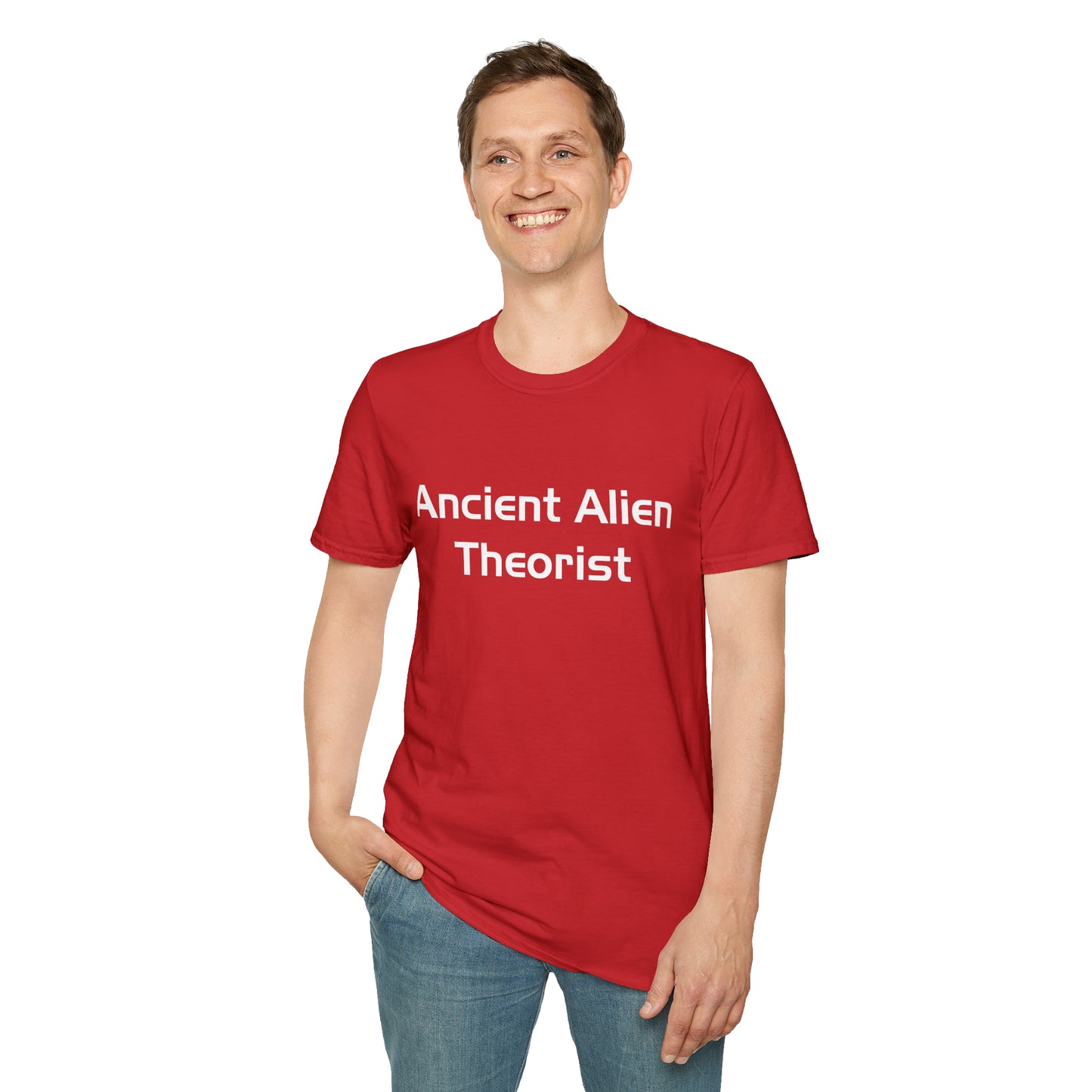 Ancient Alien Theorist Softstyle T-Shirt