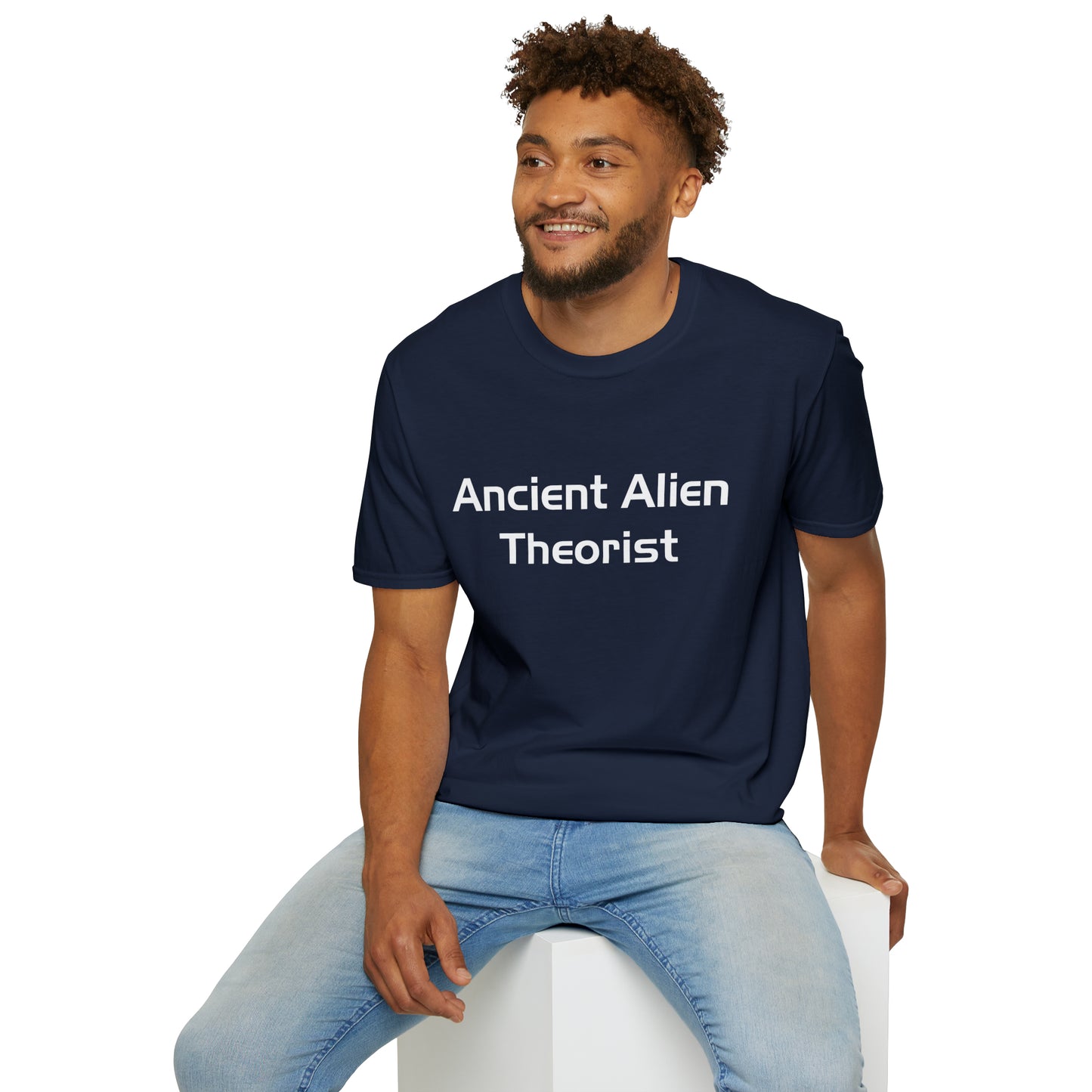 Ancient Alien Theorist Softstyle T-Shirt