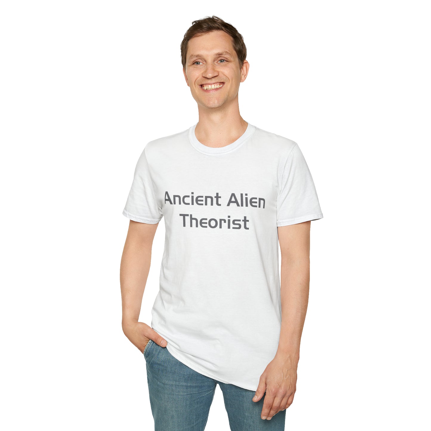 Ancient Alien Theorist Softstyle T-Shirt