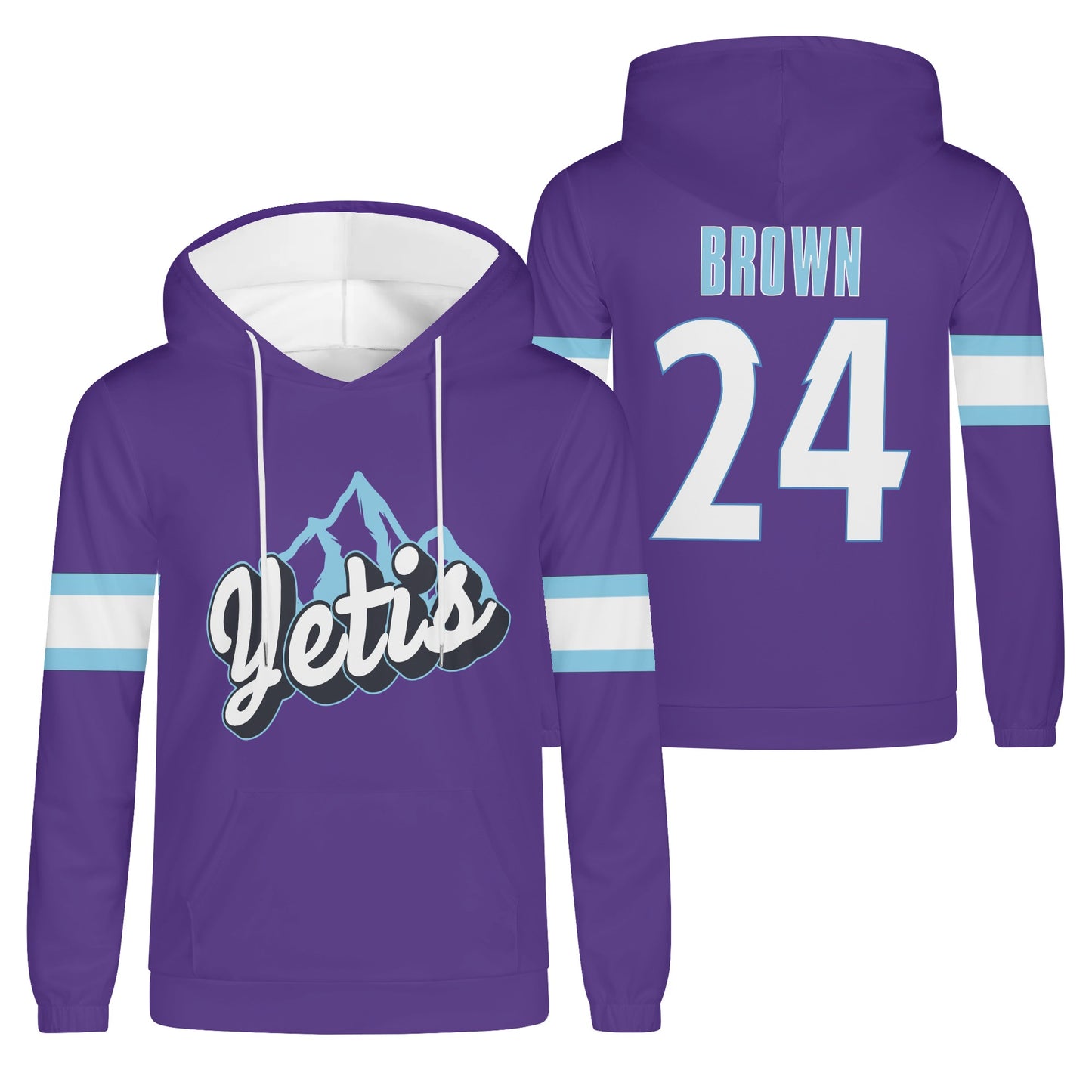 Yetis Lightweight Hoodie - Brown 24