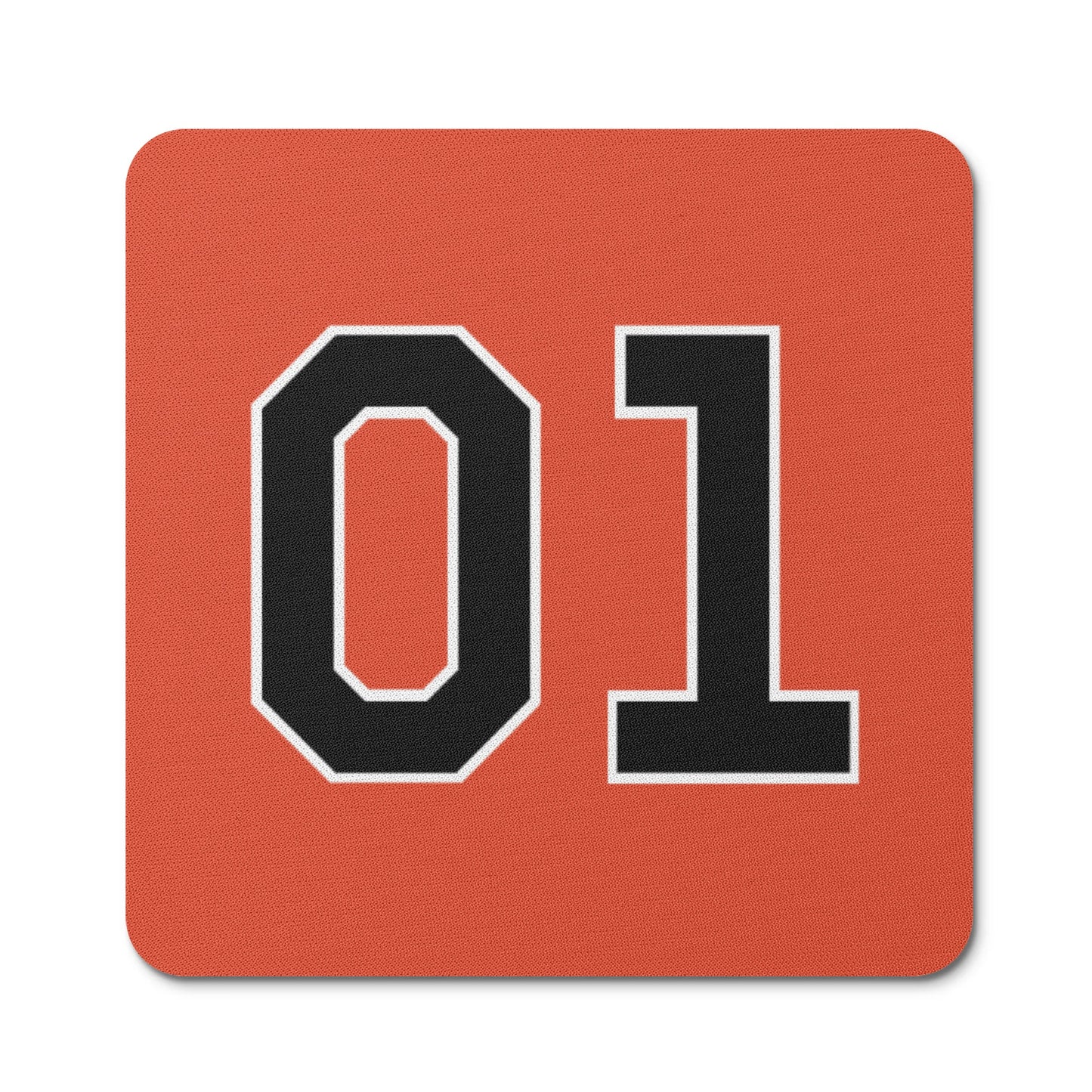 01 General Lee Rubber Coasters Sets