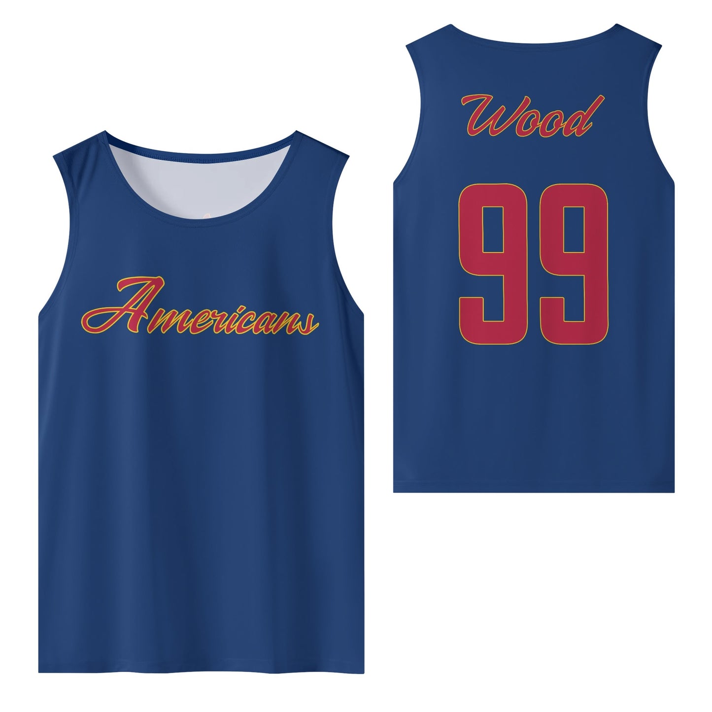 Young Americans - Sleeveless Tank Top Wood 99