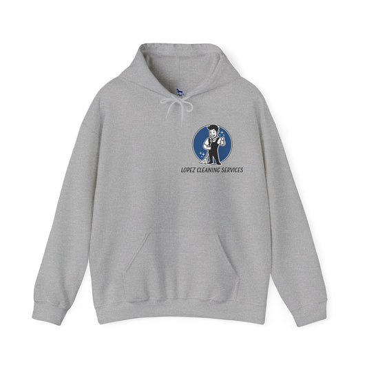 Lopez Cleaning Services Heavy Blend™ Hooded Sweatshirt