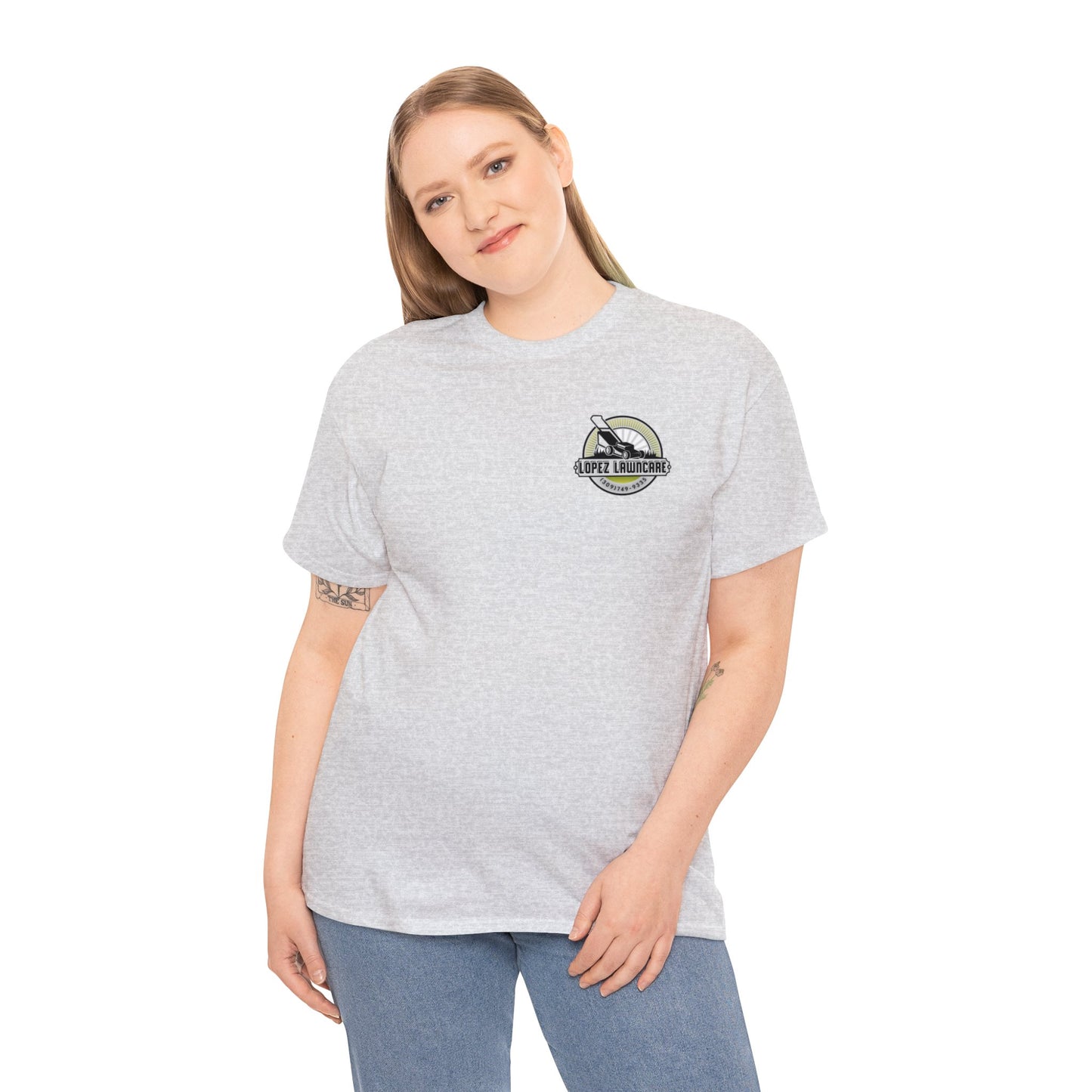 Lopez Lawncare Heavy Cotton Tee